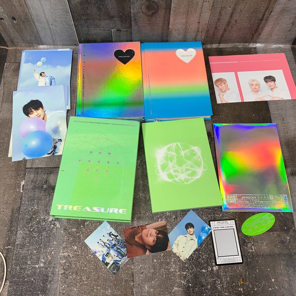 Kpop CD Album Lot Bundle Treasure - The First Step - Effect -